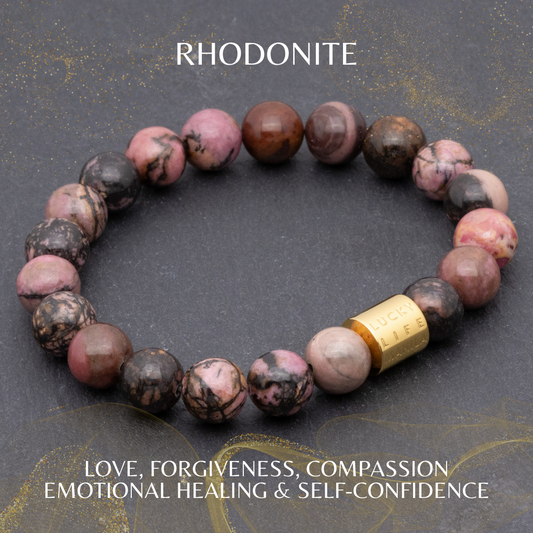 Classic Rhodonite Bracelet