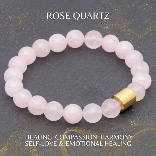 Classic Rose Quartz Bracelet