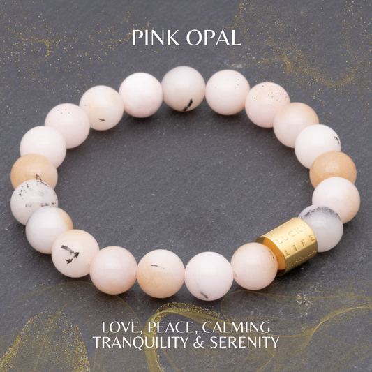 Classic Pink Opal Bracelet